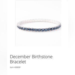 Touchstone Crystal December Birthstone Bracelet